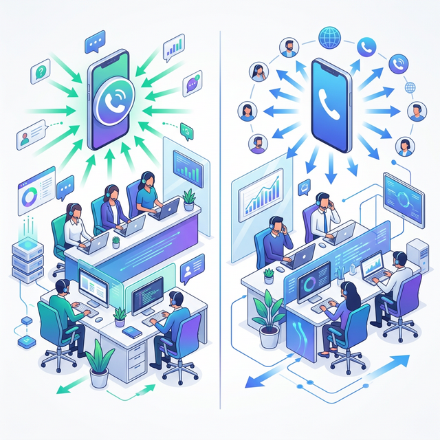 Inbound ve outbound çağrı merkezi modelleri karşılaştırması